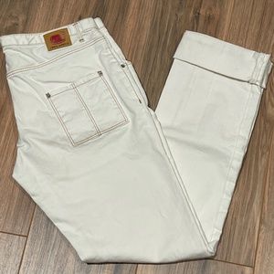 DSquared Jeans. White Straight Leg. Size 44/US 8